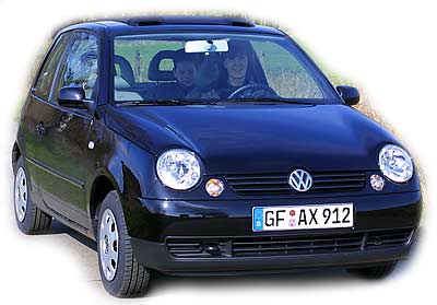 VW Lupo in schwarz