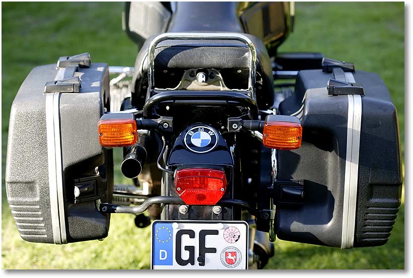  BMW R100 GS PD - Paris Dakar - Koffer